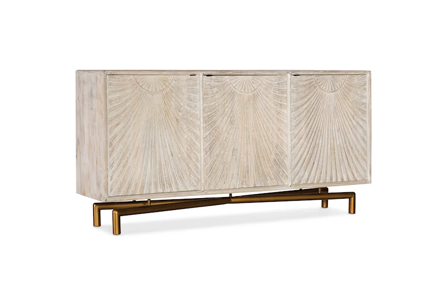 Living Room Accents Entertainment Console by Hooker Furniture at Esprit Decor Home Furnishings